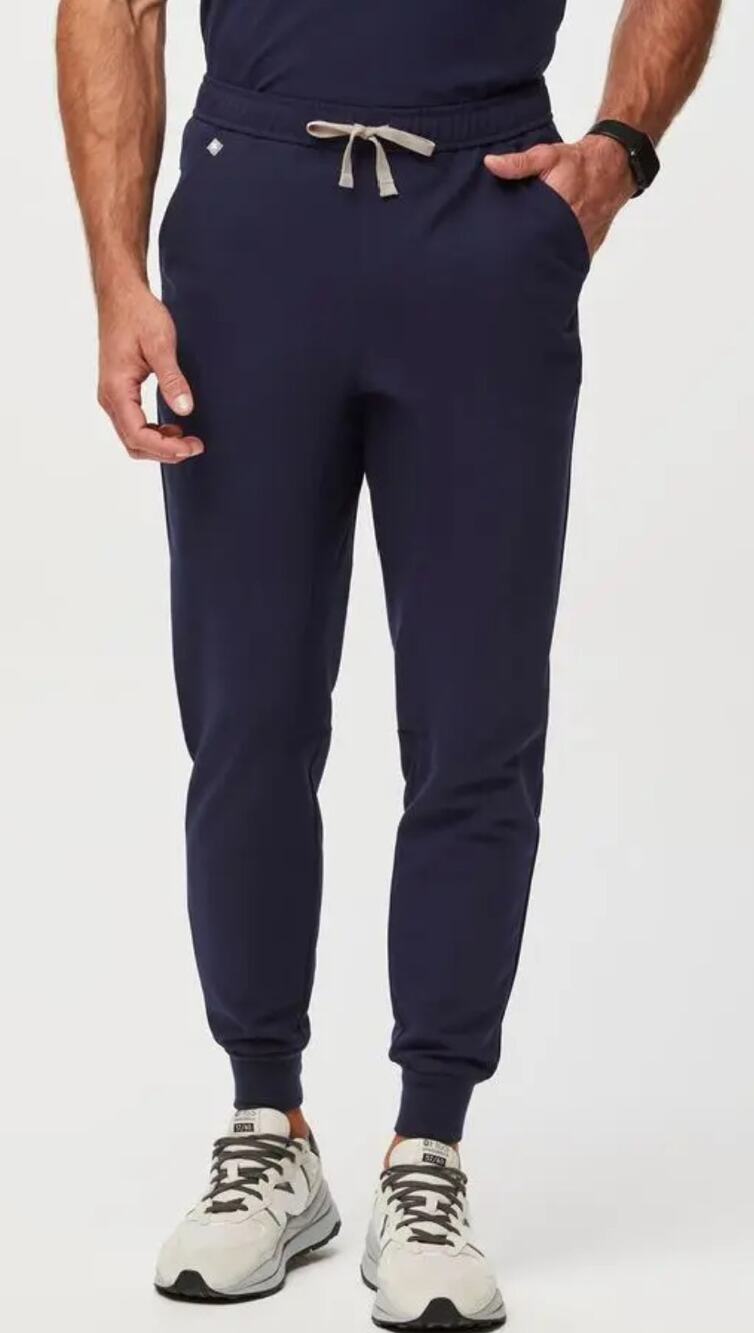 FIGS Men's Tansen Jogger Scrub Pant Small Navy NWOT